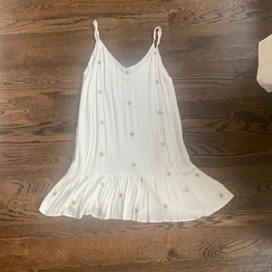 Storia white slip dress